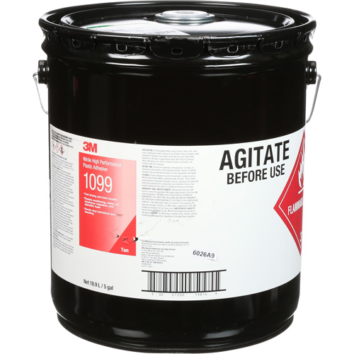 Scotch-Weld Nitrile High-Performance Adhesive, 5 gal., Pail, Yellow Infinity Industrial Services Inc.