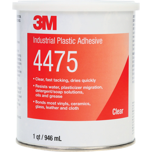 Adh&eacute;sif industriel pour les plastiques Scotch-Weld Infinity Industrial Services Inc.
