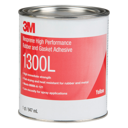 Rubber & Gasket Adhesive, Can, Yellow Infinity Industrial Services Inc.