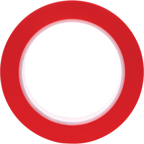 471 Vinyl Tape, 25.4 mm (1") W x 32.9 m (108') L, 5.2 mils, Red Infinity Industrial Services Inc.