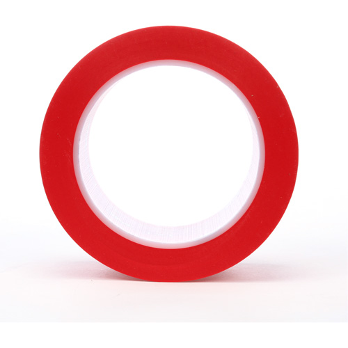 471 Vinyl Tape, 50.8 mm (2") W x 32.9 m (108') L, 5.2 mils, Red Infinity Industrial Services Inc.