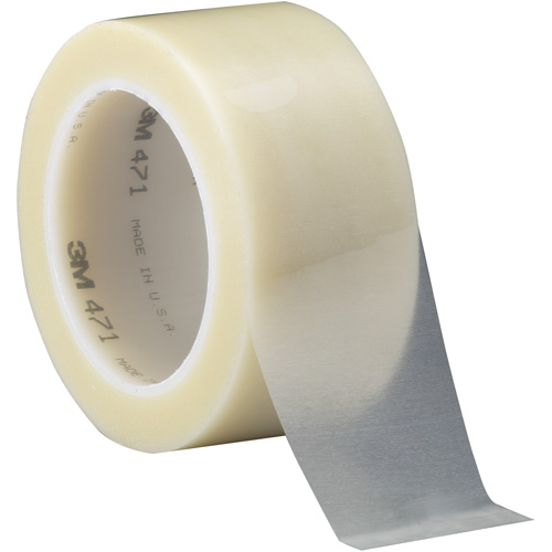 Ruban en vinyle 471, 50,8 mm (2") la x 32,9 m (108') lo, 5,2 mils, Transparent Infinity Industrial Services Inc.