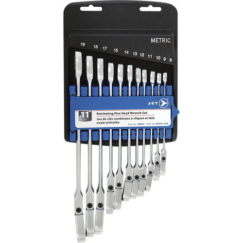 RCWS-11FM Metric Flex Head Ratchet Combination Wrench Set Infinity Industrial Services Inc.