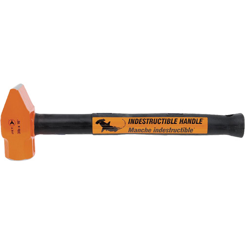 UCP-316 Marteau &agrave; panne droite &agrave; manche indestructible pour usage tr&egrave;s intensif, Poids de la t&ecirc;te 3 lb, Face Ordinaire, Prise Acier plein Infinity Industrial Services Inc.