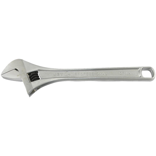 AWP-15 Super Heavy-Duty Professional Adjustable Wrench, 15" L, 2" Max Width, Chrome Infinity Industrial Services Inc.
