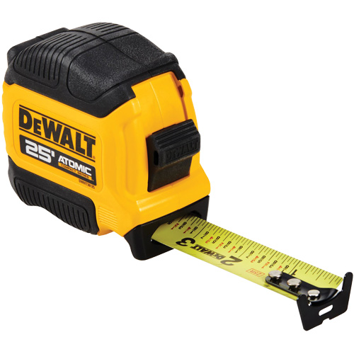 Atomic Compact Series Tape Measure, 1-1/8" x 25' Infinity Industrial Services Inc.