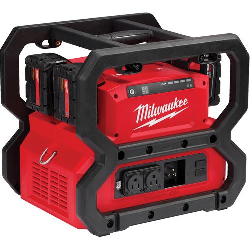 Bloc d'alimentation M18 Carry-On, 1800 W/3600 W, Lithium-ion, 13-3/4" ha x 12-1/4" la x 15" p x 28 lb Infinity Industrial Services Inc.
