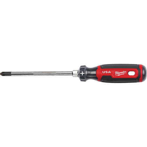 Tournevis Phillips, Tige de #3, Ronde, 279 mm lo, Prise en Coussin&eacute;e Infinity Industrial Services Inc.