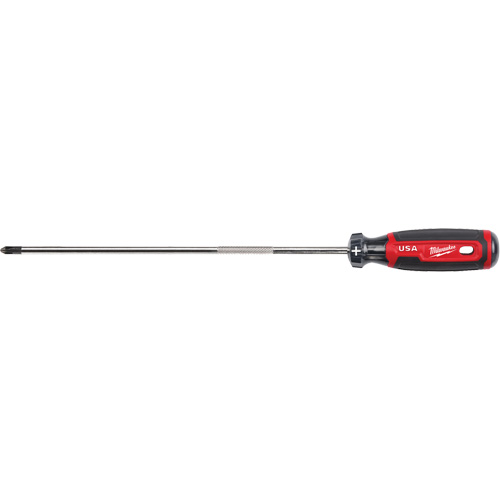 Phillips Screwdriver, #2 Tip, Round, 363 mm L, Cushion Grip Handle Infinity Industrial Services Inc.