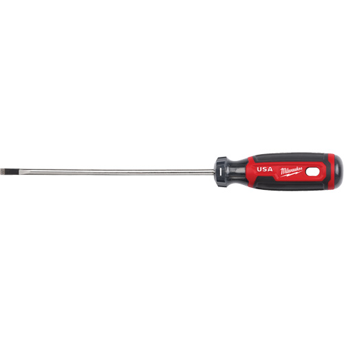 Tournevis d&eacute;b&eacute;niste, Tige de 3/16", Ronde, 254 mm lo, Prise en Coussin&eacute;e Infinity Industrial Services Inc.