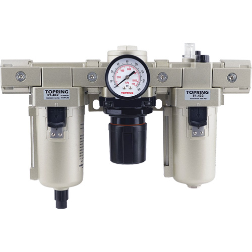 Filter, Regulator, Lubricator with Metal Bowl, 1/2" NPT, 150 PSI Infinity Industrial Services Inc.