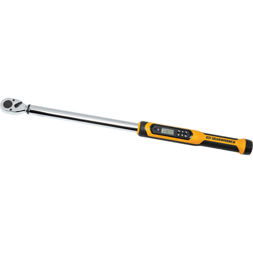 Torque Wrench, Electronic, 1/2" Square Drive, 25 - 250 ft-lbs. Infinity Industrial Services Inc.