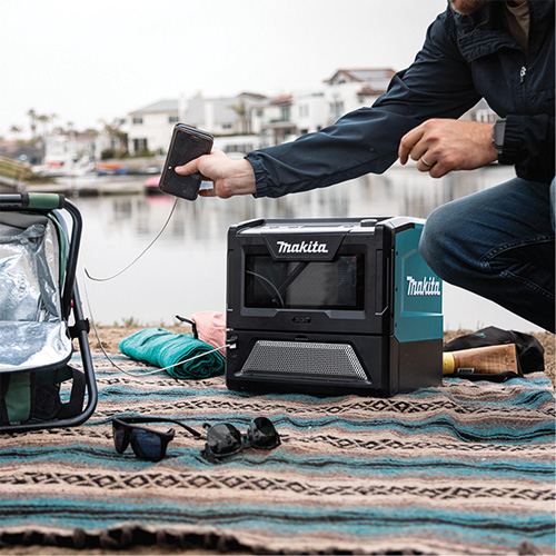 40V Max XGT Cordless Microwave Oven (Tool Only), 350 W/500 W, Black/Blue Infinity Industrial Services Inc.