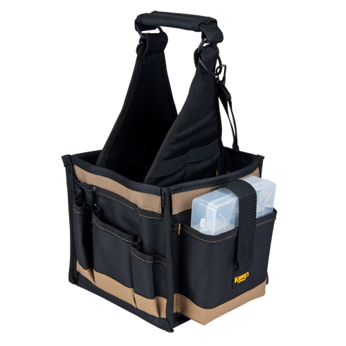 Porte-outils, Toile, 25 pochettes, Noir Infinity Industrial Services Inc.