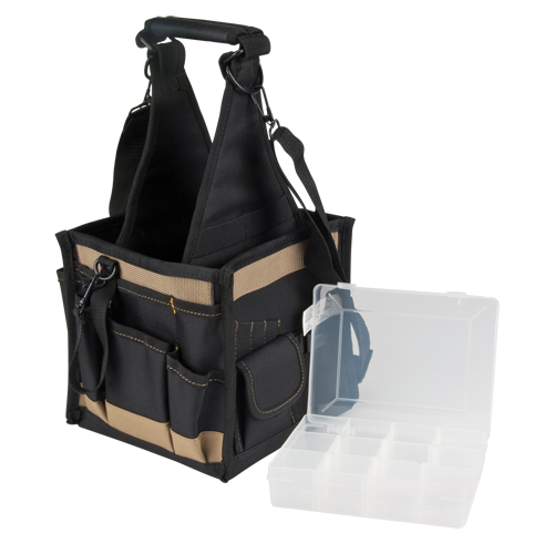 Porte-outils, Toile, 25 pochettes, Noir Infinity Industrial Services Inc.