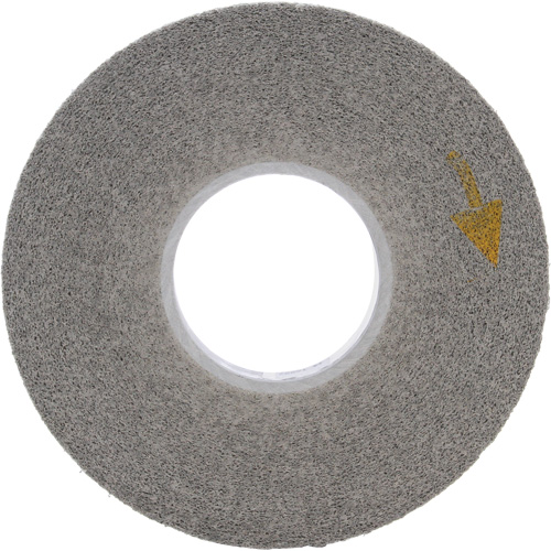 Meule d'&eacute;barbage EXL Scotch-Brite, 8" x 1", Arbre de 3"-8, 1, Oxyde d'aluminium Infinity Industrial Services Inc.