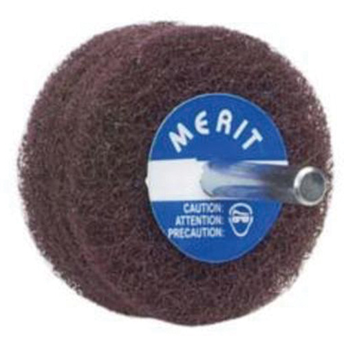 Abrasotex Non-Woven Disc Wheel, 4" Dia., Fine Grit, Aluminum Oxide Infinity Industrial Services Inc.