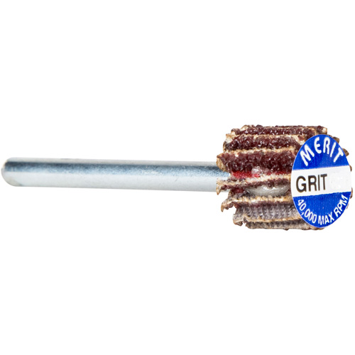 Grind-O-Flex Micro-Mini Flap Wheel, Aluminum Oxide, 180 Grit, 5/8" x 3/4" x 1/8" Infinity Industrial Services Inc.