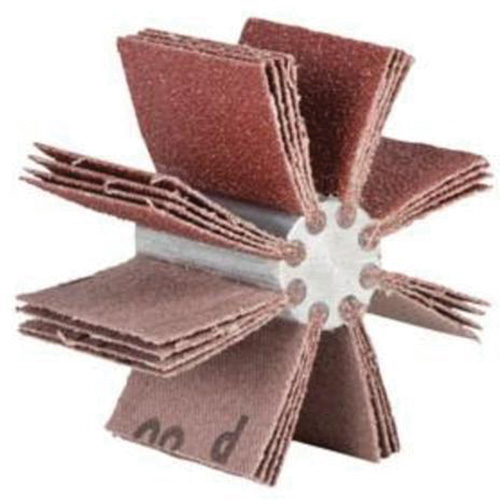 Outil de polissage d'al&eacute;sage &agrave; lamelles ordinaires B-825, Oxyde d'aluminium, Grain 120, 5-3/4" x 1-1/2" x Infinity Industrial Services Inc.