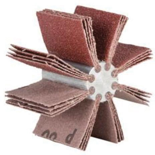 Plain Flap B-830 Bore Polisher, Aluminum Oxide, 60 Grit, 6-3/4" x 1-1/2" x Infinity Industrial Services Inc.