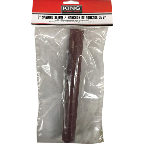 1" Wood Sanding Sleeve with 80 Grit Infinity Industrial Services Inc.