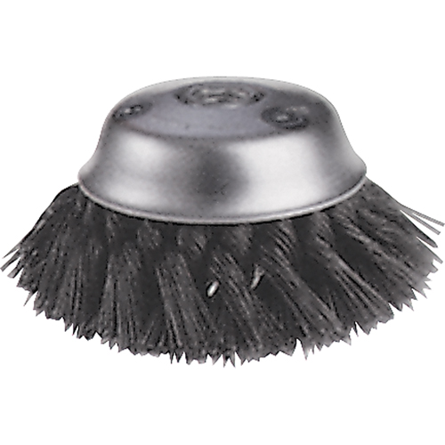 Knot Wire Cup Brushes - Stagger Row, 5-3/4" Dia. x 5/8"-11 Arbor Infinity Industrial Services Inc.