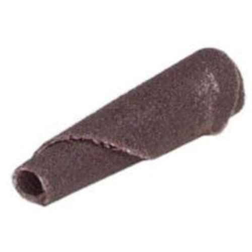 Cartouche de bande abrasive conique ALO, 60 Grain, 3/16" dia., Oxyde d'aluminium, 1" lo, 1/8" Dimension de l'arbre Infinity Industrial Services Inc.