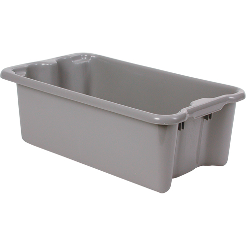 Contenants Stack-N-Nest Polylewton, 7,9" x 24" x 14,1", Gris Infinity Industrial Services Inc.