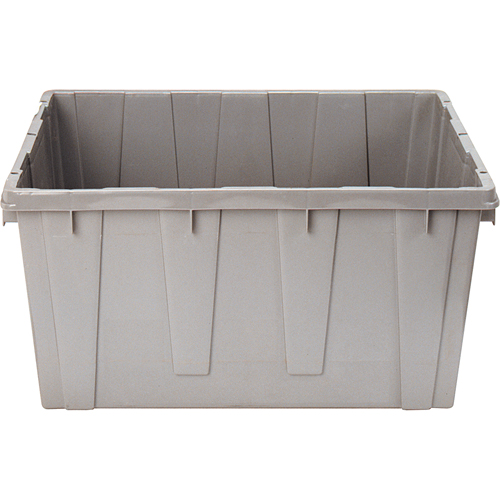 Nesting Container, 21.1" W x 17.7" D x 12" H, Grey Infinity Industrial Services Inc.