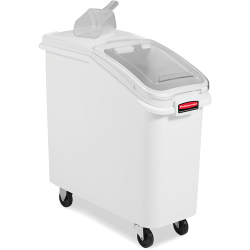 Mobile Ingredient Bins with Sliding Lid, 2.75 cu. ft. Capacity, 28" H x 13-13/100" W x 29-1/4" D Infinity Industrial Services Inc.