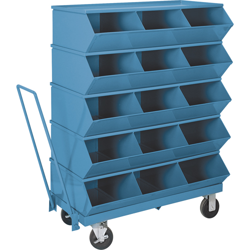 Bacs sectionnels superposables Stackbin - Chariots Infinity Industrial Services Inc.