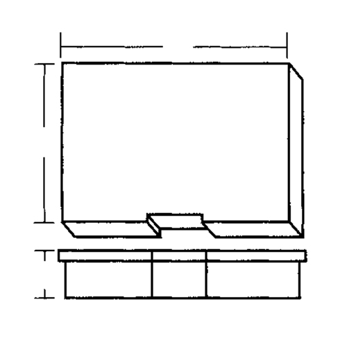 Boîte &agrave; compartiments, Plastique, 15-1/2" la x 11-3/4" p, 2-1/2" h, Gris Infinity Industrial Services Inc.