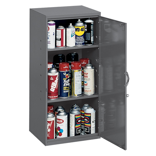 Utility Cabinet, Steel, 2 Shelves, 30" H x 13-3/4" W x 12-3/4" D, Grey Infinity Industrial Services Inc.