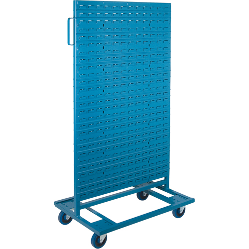 Mobile Bin Racks - Double Sided, 0 Bins, 36" W x 24" D x 67-1/2" H Infinity Industrial Services Inc.