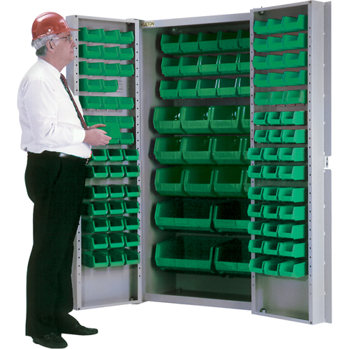 Deep-Door Combination Cabinet, 38" W x 24" D x 72" H, 36 Shelves Infinity Industrial Services Inc.