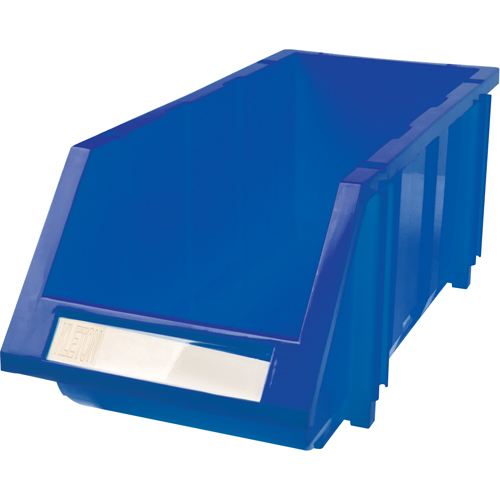 Stack & Hang Bin, 7-7/8" W x 7" H x 17-11/16" D, Blue Infinity Industrial Services Inc.