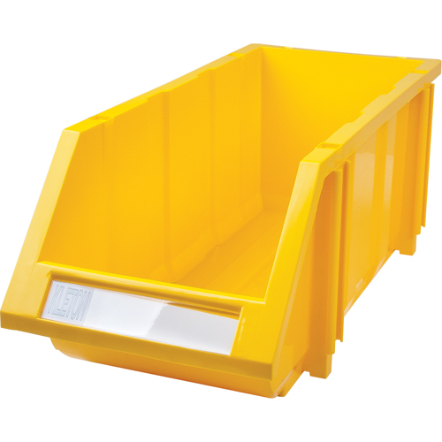 Stack & Hang Bin, 7-7/8" W x 7" H x 17-11/16" D, Yellow Infinity Industrial Services Inc.