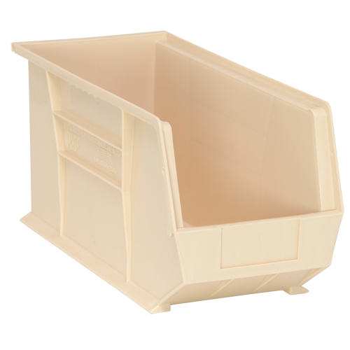 Ultra Stack & Hang Bin, 8-1/4" W x 9" H x 18" D, Ivory Infinity Industrial Services Inc.