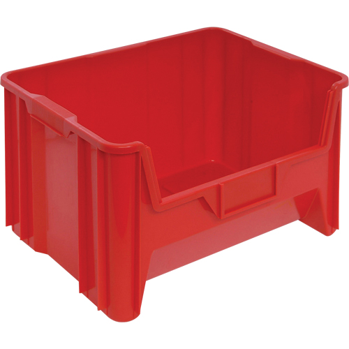 Contenants &agrave; empiler g&eacute;ants, 19,875" la x 15,25" p x 12,4375" h, Rouge Infinity Industrial Services Inc.