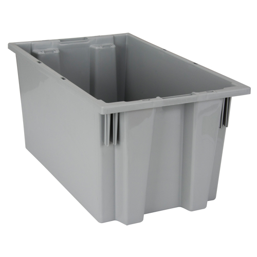 Contenants Stack & Nest, 9" x 18" x 11", Gris Infinity Industrial Services Inc.