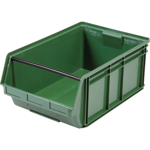 Giant Stacking Containers, 18.375" W x 29" D x 11.875" H, Green Infinity Industrial Services Inc.