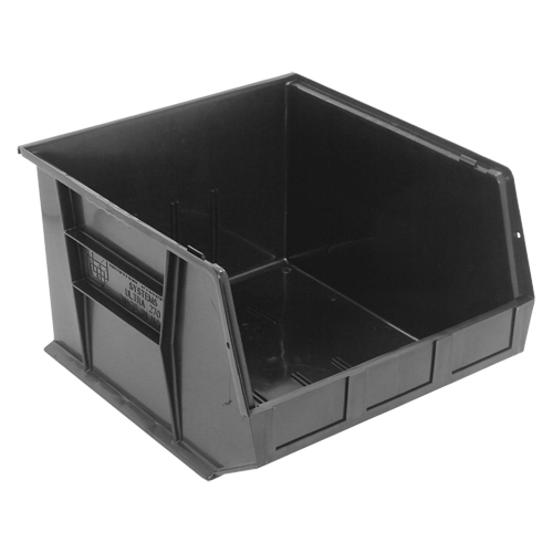 Bacs ultra empilable & suspendable, 16-1/2" la, 11" h x 18" p, Noir Infinity Industrial Services Inc.
