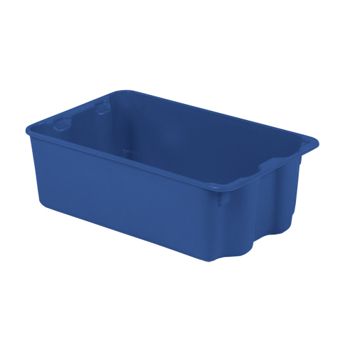 Contenants Stack-N-Nest Polylewton, 7,9" x 24" x 14,1", Bleu Infinity Industrial Services Inc.