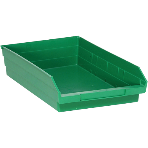 Bacs pour tablette, 11-1/8" la x 4" H x 17-7/8" p, Vert, Capacit&eacute; 40 lb Infinity Industrial Services Inc.