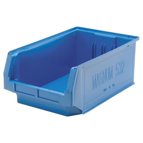 Bac MAGNUM, 7-7/8" ha x 12-3/8" la x 19-3/4" p, Capacit&eacute; de 150 lb, Noir Infinity Industrial Services Inc.