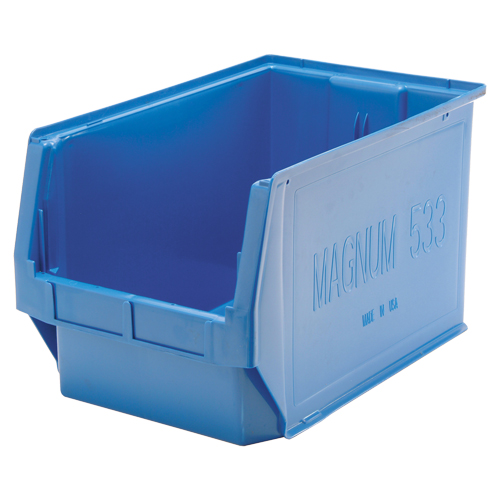 Bac MAGNUM, 11-7/8" ha x 12-3/8" la x 19-3/4" p, Capacit&eacute; de 150 lb, Noir Infinity Industrial Services Inc.
