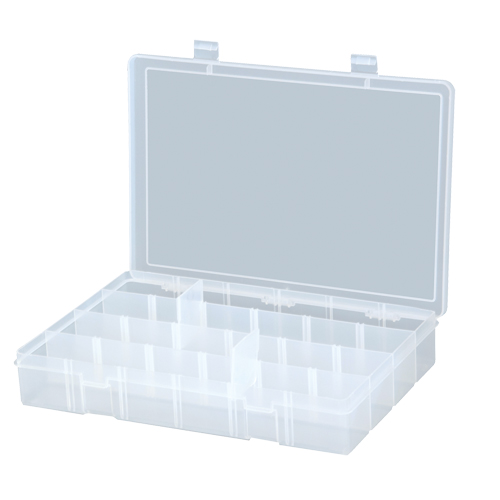 Compact Compartment Cases, 13.125" W x 2.3125" D x 9" H, 24 Compartments Infinity Industrial Services Inc.