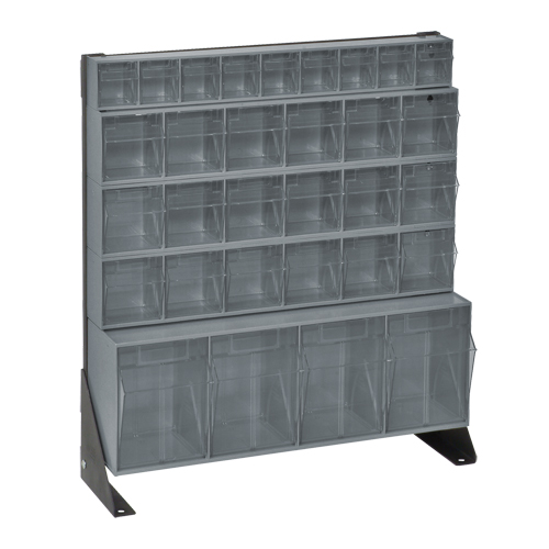 Tip-Out Bins Stand, 23-5/8" W x 8" D x 28" H, 31 Drawers Infinity Industrial Services Inc.