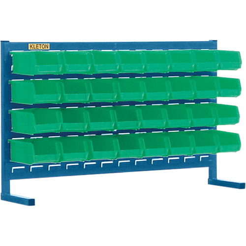 Louvered Rack with Bins, 32 Bins, 36" W x 8-1/4" D x 22" H Infinity Industrial Services Inc.