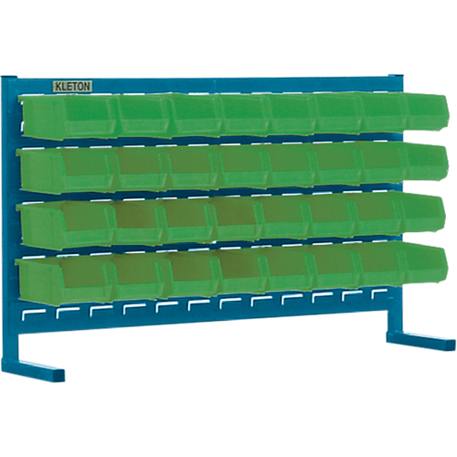 Louvered Rack with Bins, 32 Bins, 36" W x 8-1/4" D x 22" H Infinity Industrial Services Inc.
